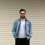 جکت جین مردانه قواره بزرگ وارداتی - Image 17