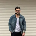 جکت جین مردانه قواره بزرگ وارداتی - Image 15